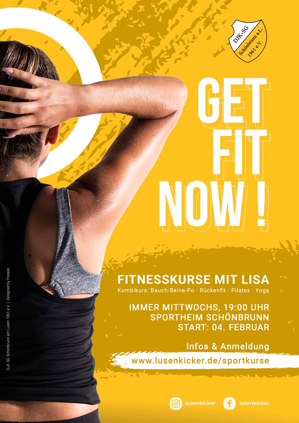 Neues Sportangebot bei der SG: Anmeldung ab sofort möglich unter www.lusenkicker.de/sportkurse