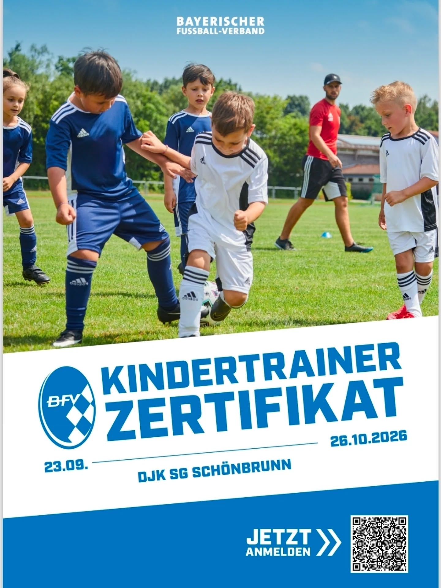 Kindertrainer-Zertifikat DJK SG Schönbrunn